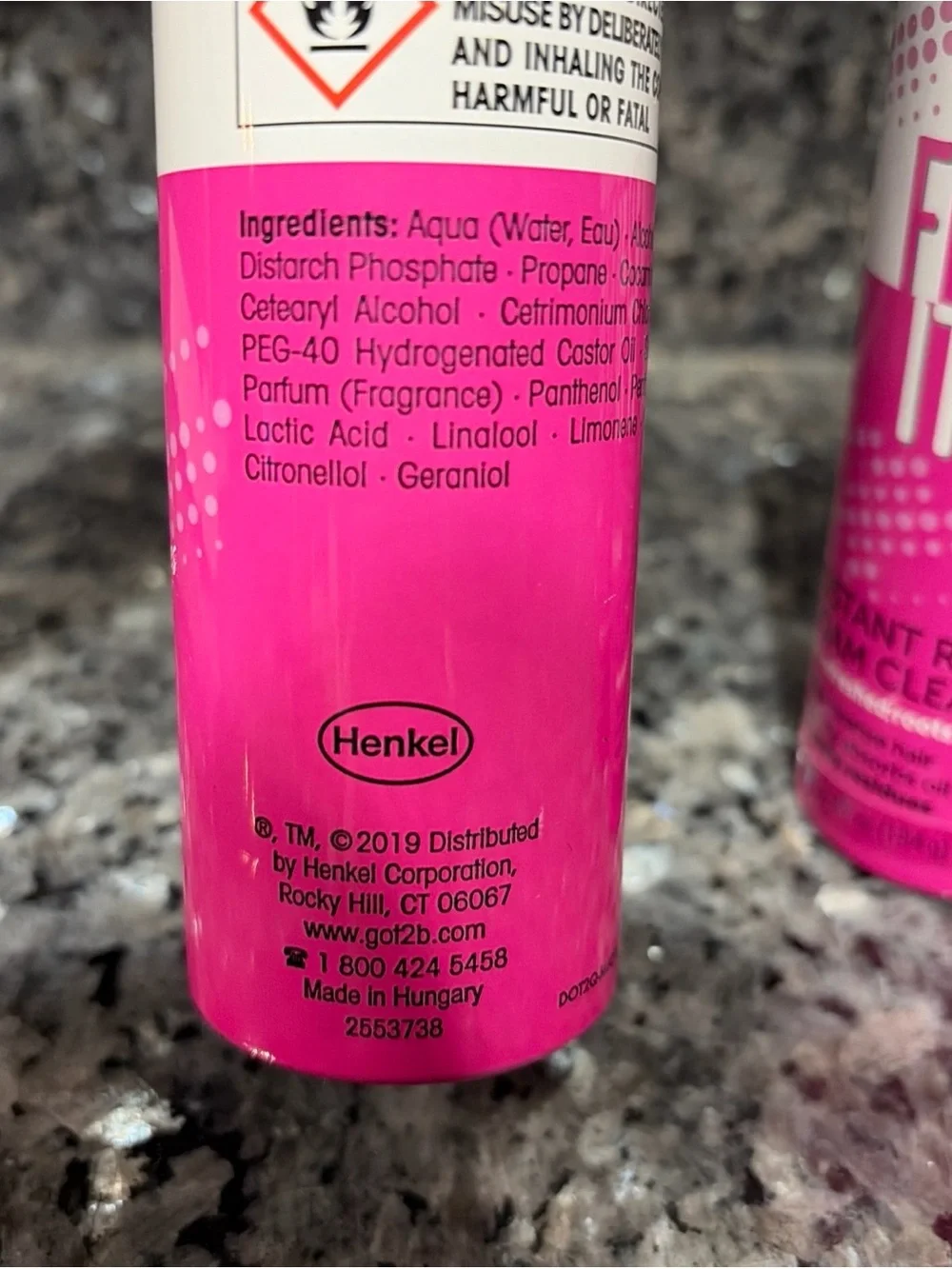 Got2b Fresh It Up Foam Cleanser Instant Refresh Roots Between Washes 3 Pack New